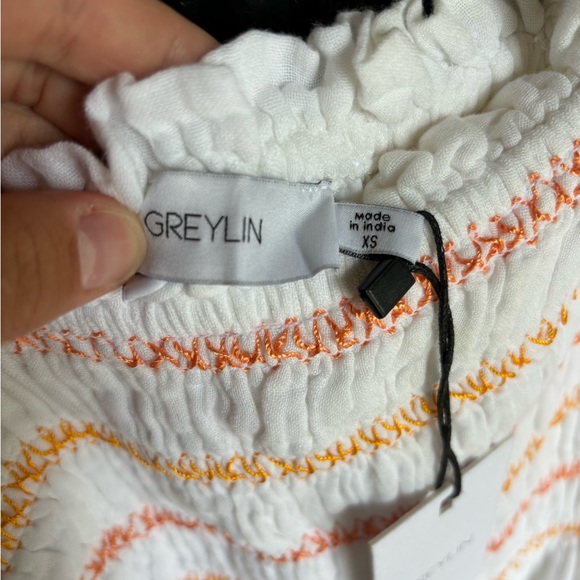 CUTE White Summer Flowy Dress | Greylin | Coastal Cowgirl Vibe - Picture 5 of 9